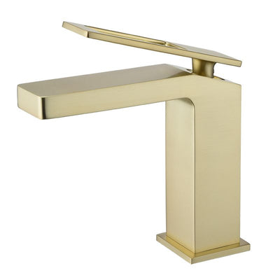 Lever Mixer Bathroom Sink Faucet – Single Handle, Rust-Resistant