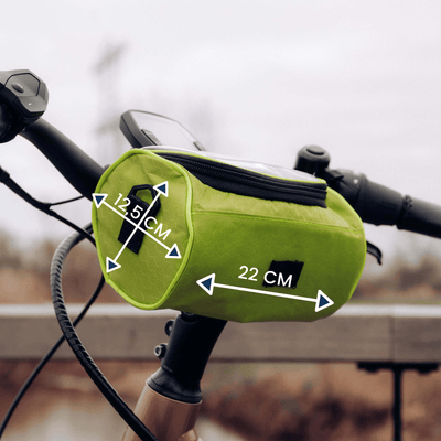 EasyNavigator Deluxe Waterproof Bicycle Handlebar Bag