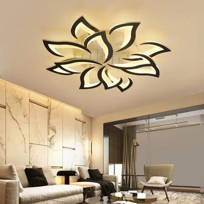 Modern Flower-Shaped LED Ceiling Light for Home Décor