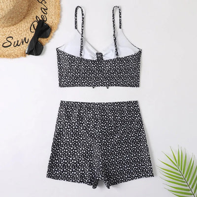 Women’s Floral High-Waist Bikini Set