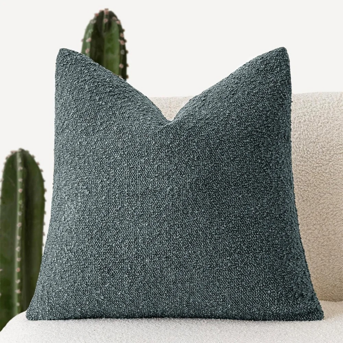 Tulum Boucle Cushion Cover 45x45cm Decorative Pillow
