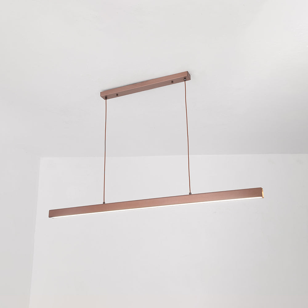 Industrial LED Pendant Light with Metal & Acrylic
