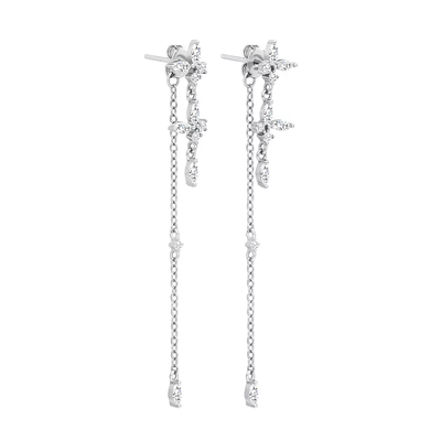 Gold-Plated Drop Earrings for Women – Elodie Design