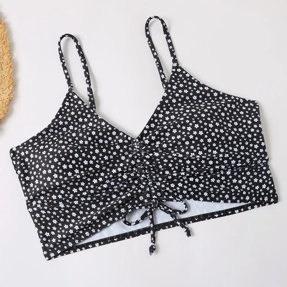 Women’s Floral High-Waist Bikini Set
