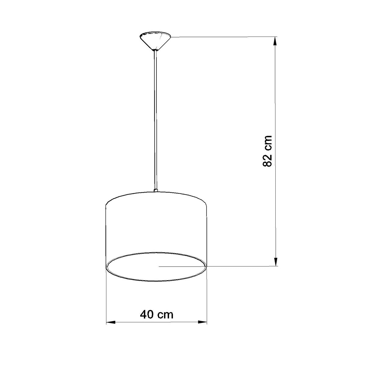 Soccer Ball LED Pendant Lamp for Kids – Ø40cm