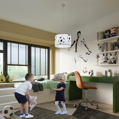 Soccer Ball LED Pendant Lamp for Kids – Ø40cm