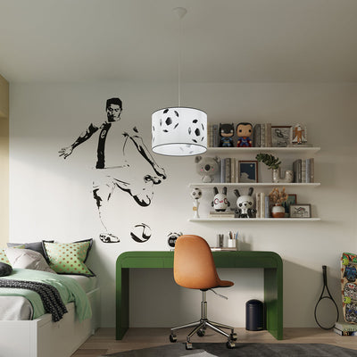 Soccer Ball LED Pendant Lamp for Kids – Ø40cm