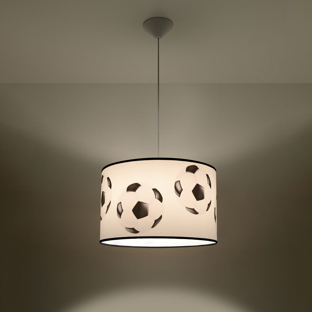 Soccer Ball LED Pendant Lamp for Kids – Ø40cm
