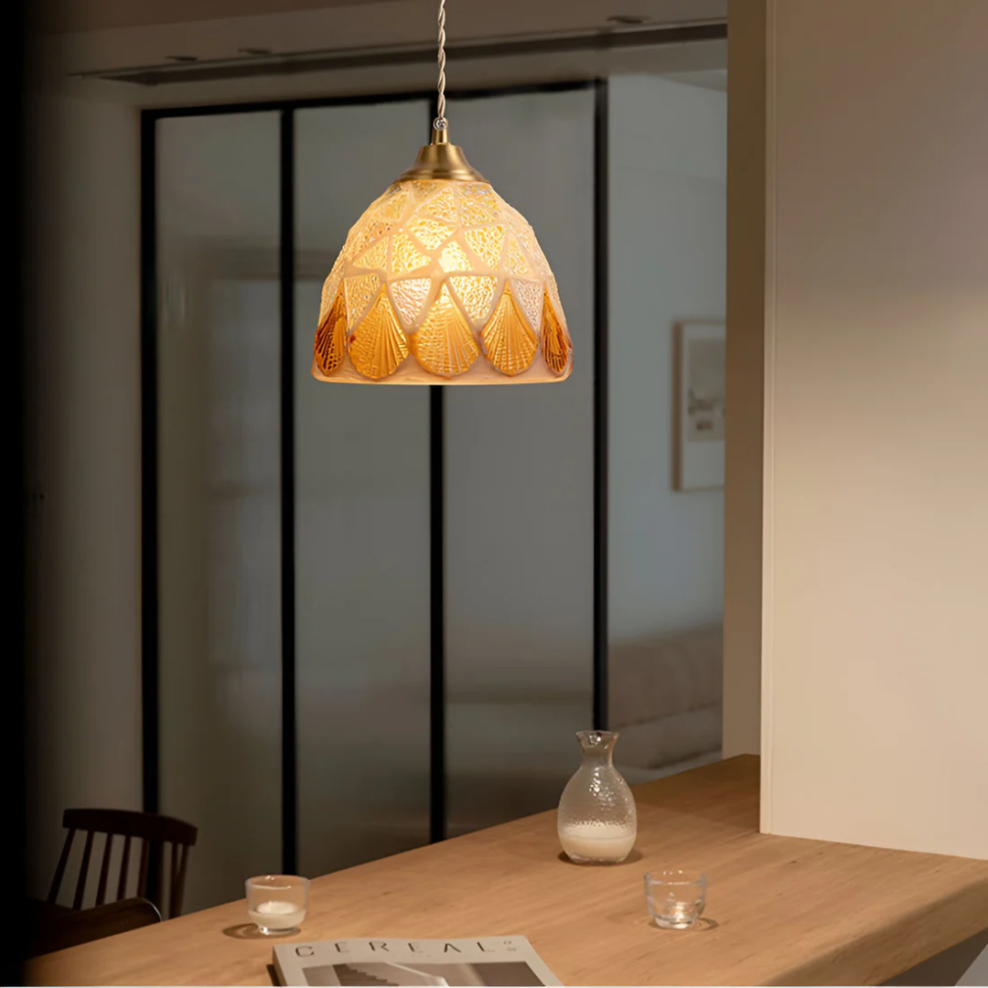 Colorful Glass Pendant Lamp for Dining Table and Living Room