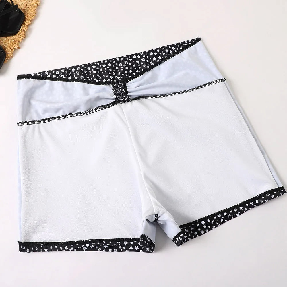 Women’s Floral High-Waist Bikini Set