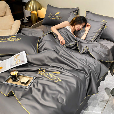 KühlTraum Cooling Ice-Silk Duvet for Hot Nights