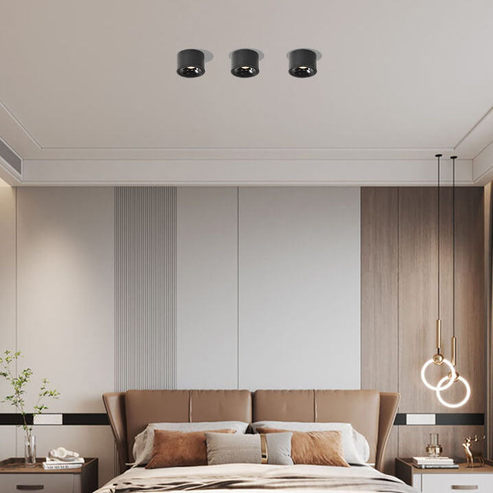 Adjustable LED Flush Mount Ceiling Spotlight