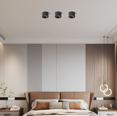 Adjustable LED Flush Mount Ceiling Spotlight