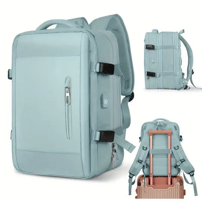 Breathable Women's Laptop Backpack with Waist Strap
