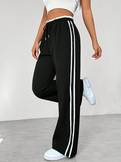 Yara – Sporty Wide-Leg Street Pants