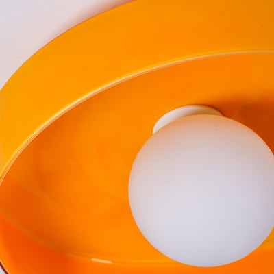 Modern Design Round Ceiling Light – Sleek Glass Lamp for Contemporary Interiors