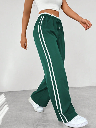 Yara – Sporty Wide-Leg Street Pants