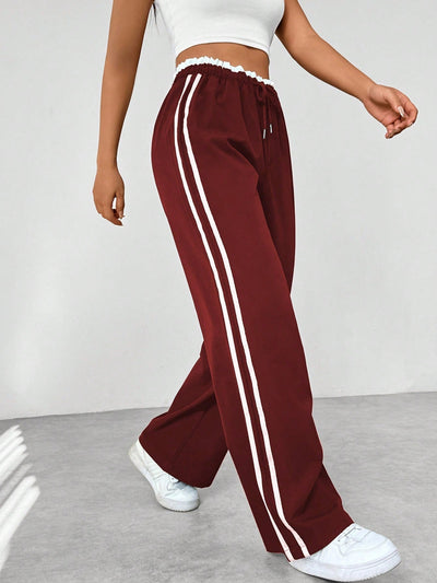Yara – Sporty Wide-Leg Street Pants