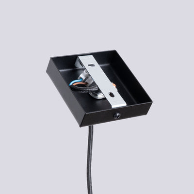 Modern Wood Pendant Light – CARO Black/Gold E27