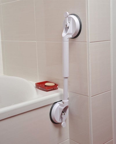 Adjustable Suction Bathroom Safety Handle – No Drill
