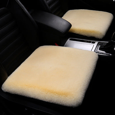 Sheepskin Seat Cushion – Warm Wool Car & Home Pad