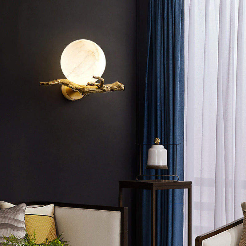 MarbleGlow - Contemporary Wall Lamp