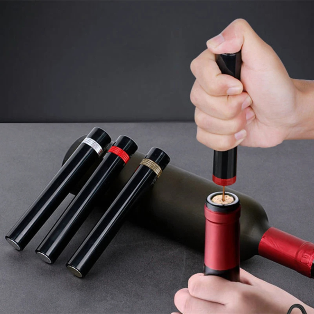 CorkMaster – Air Pressure Wine Bottle Opener