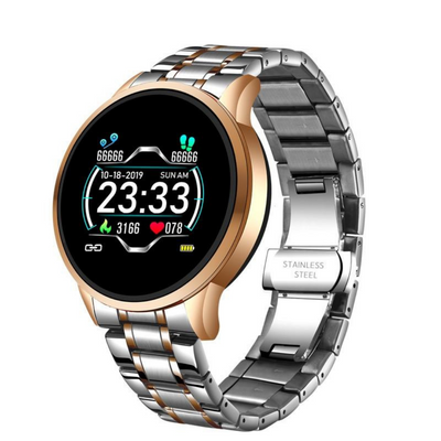 Classic Smartwatch with Fitness and Notification Tracking