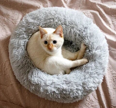 Fluffy Calming Pet Bed for Dogs and Cats