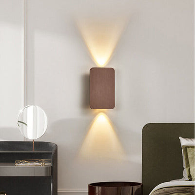 Nordic Minimalist Aluminum Rectangular LED Wall Sconce