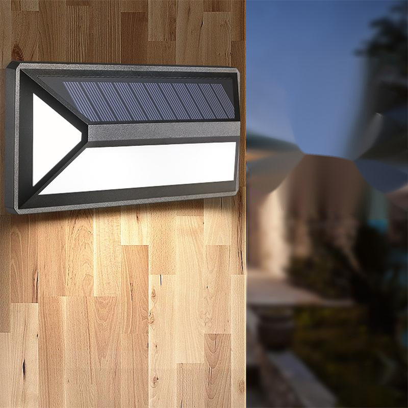Solar Motion Sensor LED Wall Light – Outdoor Waterproof
