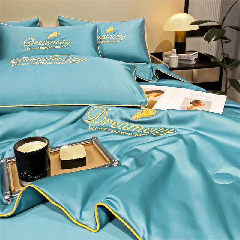KühlTraum Cooling Ice-Silk Duvet for Hot Nights