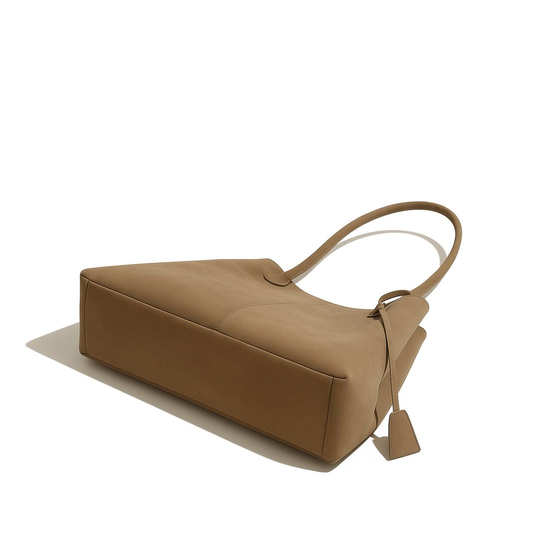 Women's Faux Leather Tote Bag with Spacious Interior