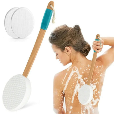 Non-Slip Lotion Applicator Sponge Brush for Body
