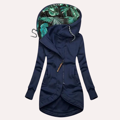 Women’s Long Sleeve Fleece Jacket with Hood