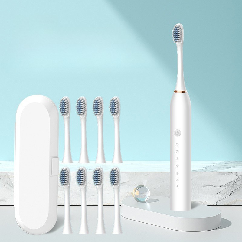 Rechargeable Sonic Electric Toothbrush with Multiple Modes