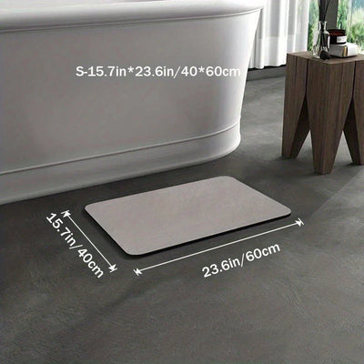 Quick-Dry Non-Slip Diatomite Bath Mat