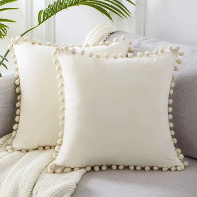 Scandinavian Sofa Cushion Cover Cotton Linen