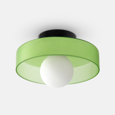 Modern Design Round Ceiling Light – Sleek Glass Lamp for Contemporary Interiors