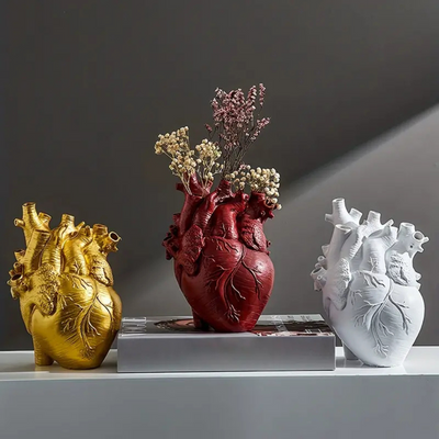 HeartVase Flower Vase - Unique Heart Vase