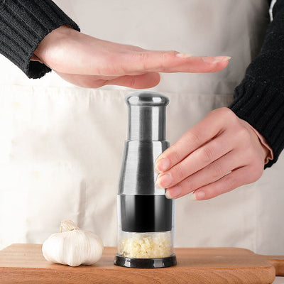 Efficient Garlic Press Stainless Steel Easy Use