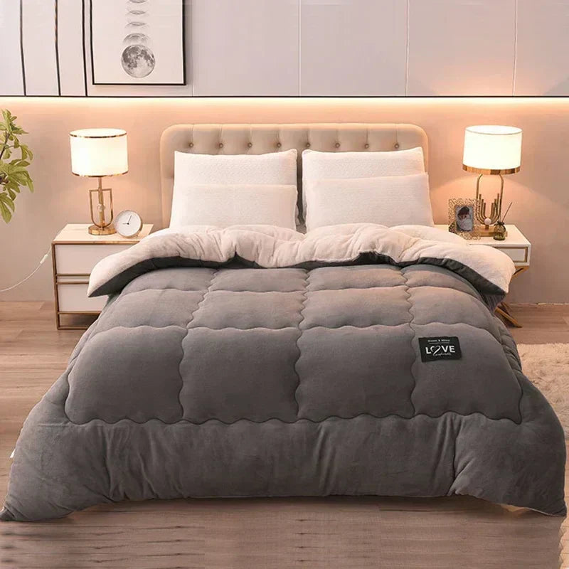 Cozy Winter Duvet with Soft Velvet Finish