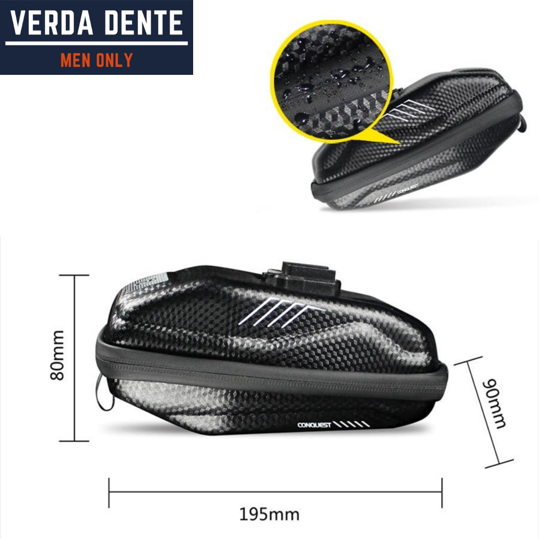 Waterproof Bike Saddle Bag with Quick Release