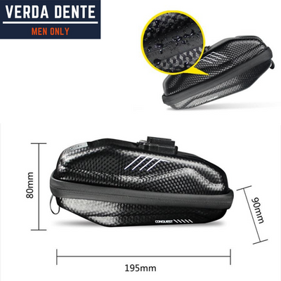Waterproof Bike Saddle Bag with Quick Release