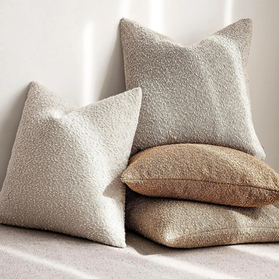 Tulum Boucle Cushion Cover 45x45cm Decorative Pillow