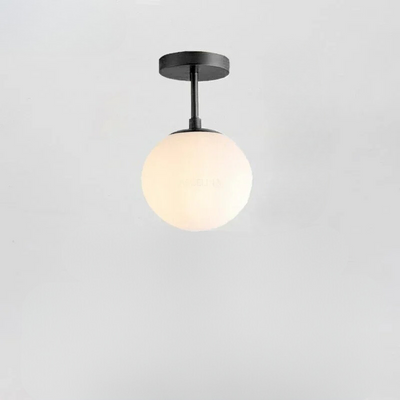 NordLux LED Glass Ceiling Light – White Globe