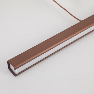 Industrial LED Pendant Light with Metal & Acrylic