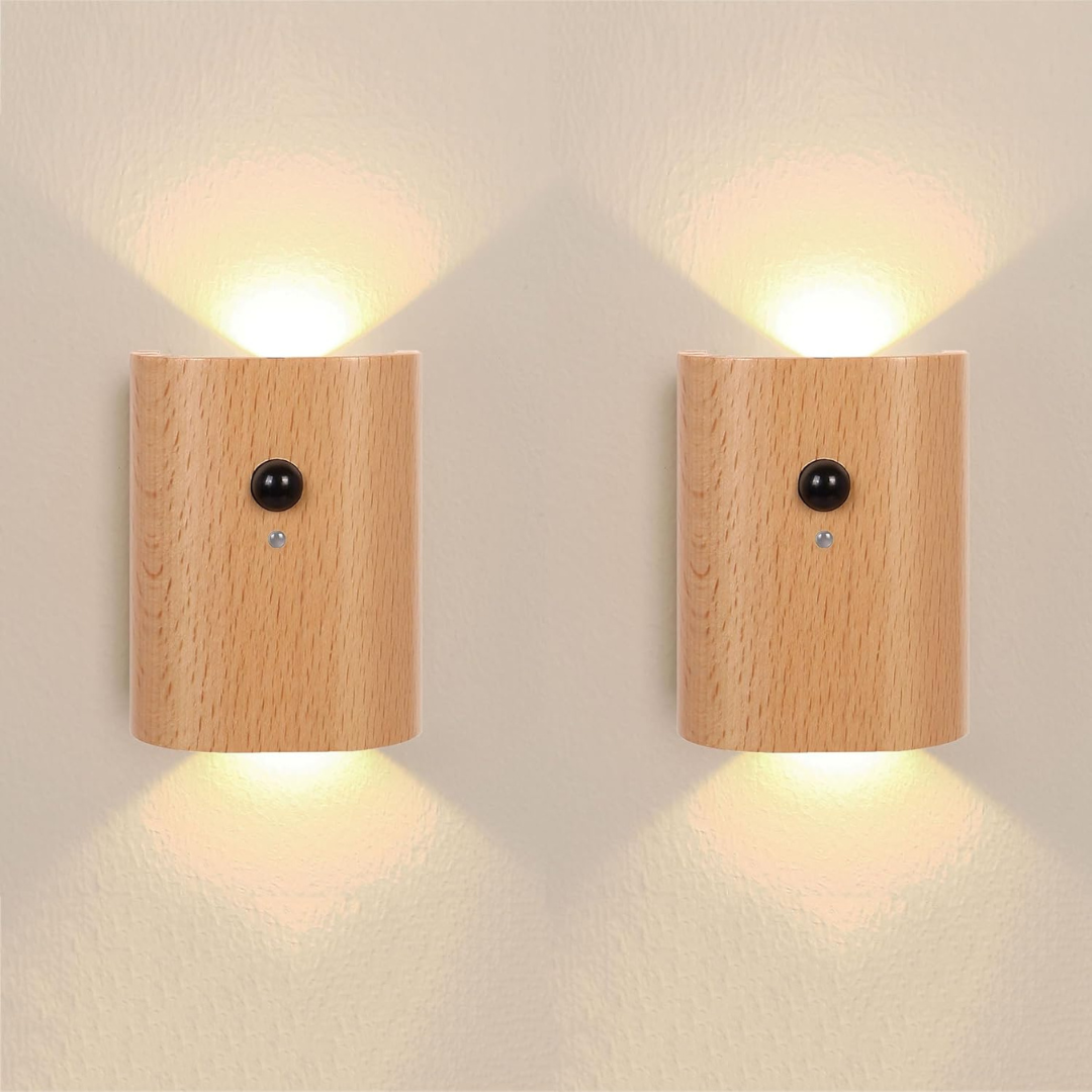 Rechargeable LED Wall Light with Motion Sensor – Warm White