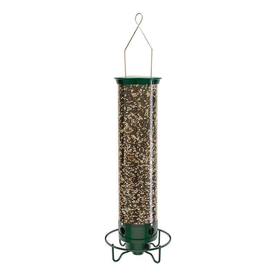 Squirrel-Proof Bird Feeder – 5lb Seed Tube with 4 Ports
