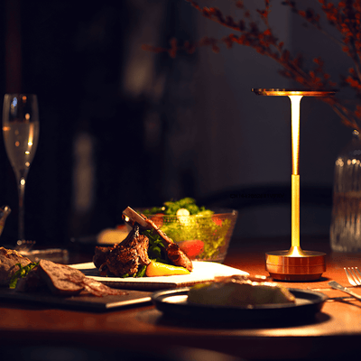 AmiGlow Rechargeable Wireless LED Table Lamp